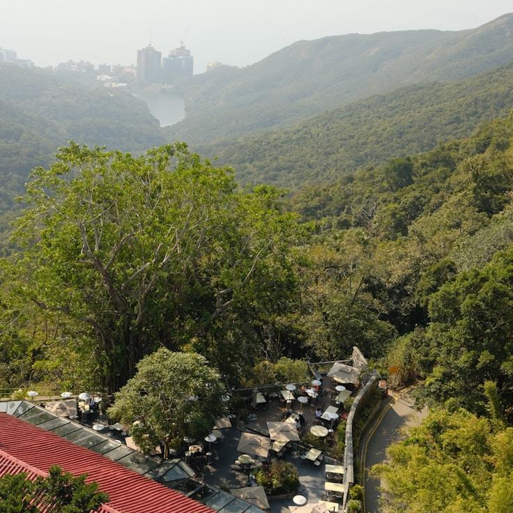 Entertainment zone at night in Spain