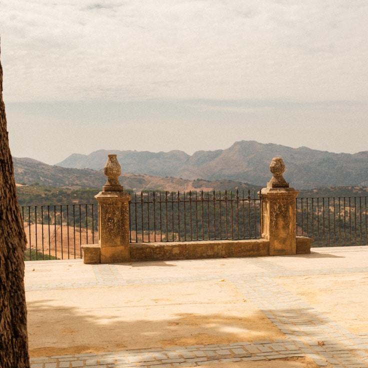 Kids playground area in Spain
